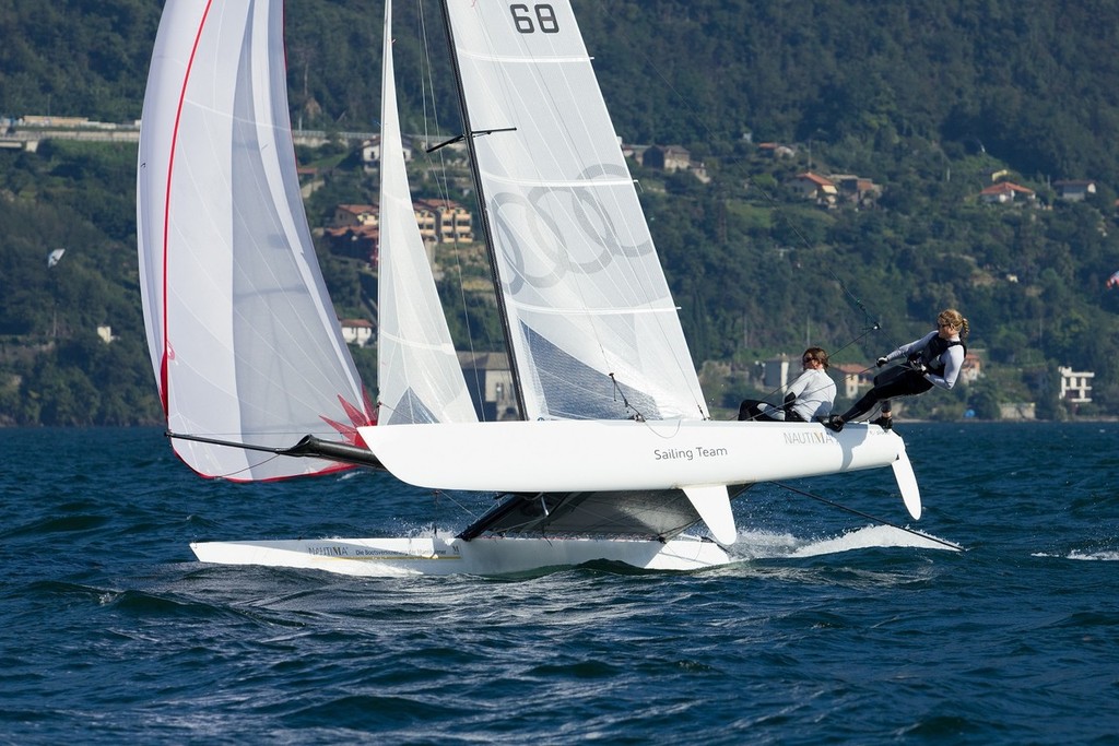 Olympic Mixed Multihull Evaluation Santander © Team Gaebler